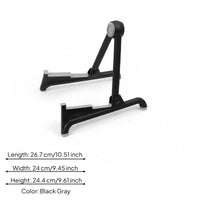 Foldable V-Shaped Guitar Stand Tool-Effortless Installation Folding Guitar Stand No Assembly Required for Practice