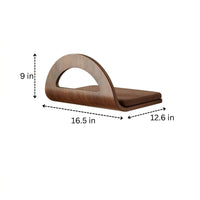 Cat Bed Enclosed Tunnel Climbing Shelf, Solid Wood Wall-Mounted Climbing Shelves for Indoor Cats, Space-Saving Furniture for Living Room Wall