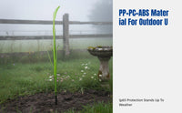 Solar LED Lawn Light, Faux Foxtail Grass Stake, Garden Yard Ambience, IP65 Waterproof, PE Material