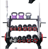 Three-Tier Dumbbell Rack for Home and Commercial Use