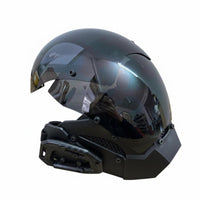 Futuristic illuminated Jaw Guard futuristic fiction Design Costume Accessory Mechanical design features