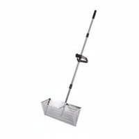 Serrated Edge Sand Rake Detachable Design Stainless Metal Shore Sifter Heavy Duty Long Handle Sand Digger for  Metal Detectorists