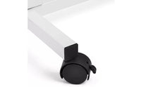 Bedside Table with Wheels Hospital Bed Firm Table for Home Care