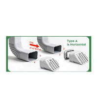 Drain Outlet Cover Long-Lasting Downspout Guard Anti-Clog for Outdoor