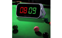 Billiard Electronic Scoreboard LED Display Portable Billiard Scorekeeper USB-Chargeable Portable Tabletop Scoreboard