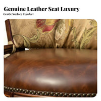 Single-Seater Club Chair Vintage Design Living Room Seating Soft Cushioning Deep Cushioned for Adults