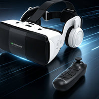 Mobile VR Headset Wide Compatibility 3D VR Headset with Controller for Gamers