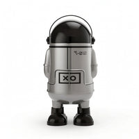Astronaut Trash Bin Cute Trash Bin with Dome Lid Stylish for Children
