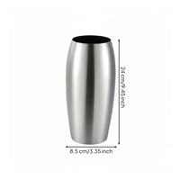 Drum Vase Tapered Home Decor Easy to Clean