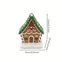 Gingerbread House Cute Holiday Cottage Textured Tabletop Decor for Collectors