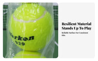 3 Balls Tennis Ball High Pressurized Tennis Balls Wear-Resistant for Competitive Athletes, Instructor Es, Tournaments, League Matches, Hard Courts