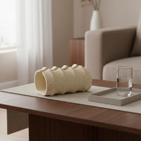 Resin Tissue Box Cover Hollow Cylindrical Spiral Tissue Box Cover Decorative
