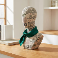 Retail Display Head Decorative Fashion Head Model Easy to Clean for Stylists
