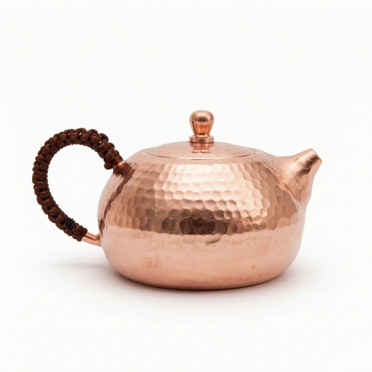 Hammered Copper Kettle Traditional Copper Tea Kettle Compact for Collectors