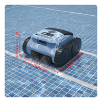 Robotic Pool Cleaner Powerful Suction Automatic Pool Cleaning Robot for Spas