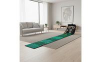 Golf Putting Mat with Target Net Portable Golf Hitting Net with Practice Mat Foldable for Golfers, Beginners, Home, Backyard, Office