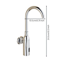 Contactless Infrared Wall-Mounted Bathroom Faucet