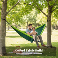 Inflatable Hanging Bed, Double, Outdoor Mesh, Anti-Rollover, Camping for Adults and Kids