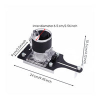 Slotting Router Jig Dual Function Slotting Jig Precise for Workshop