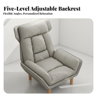 Highspine lounge chair Reclining Design Lounge Chair Comfortable Ergonomic for Adults