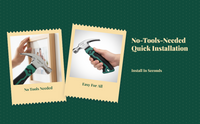 Heavy-Duty Picture Hanging Hook, Steel Nail, Easy Install
