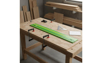 Circular Saw Guide Rail Universal Compatibility Woodworking Guide Rail Power Tool Accessory Extendable Easy to Align
