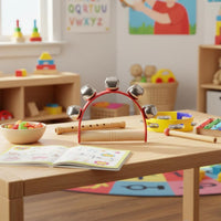 Music Education Percussion Instrument Develops Fine Motor Skills Kids Hand Percussion Sensory Exploration Kids Rhythm Instrument Kit for Kindergarten