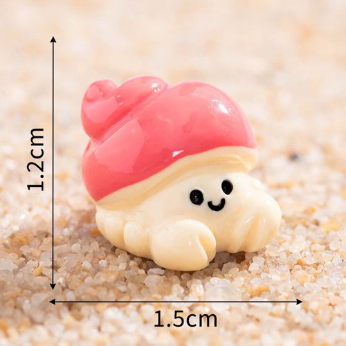Crab resin figurine decor