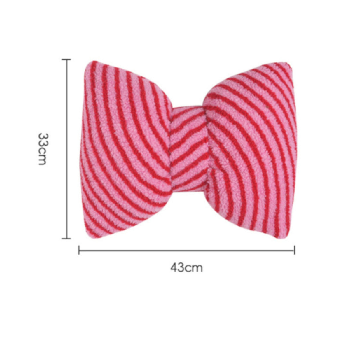 Bow Pillow Padded Bow Pillow Supportive for Bed