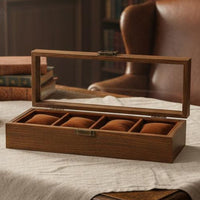 Wooden Watch Box Gift-Ready Packaging Wood Watch Display Box Easy to Clean