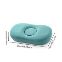 Hollow Contour Pillow Comfortable Pillow with Center Opening Orthopedic for Bed