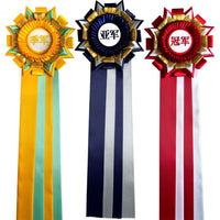 Multi-Angle Award Flower, Competition Horse Flower, Ribbon Brooch
