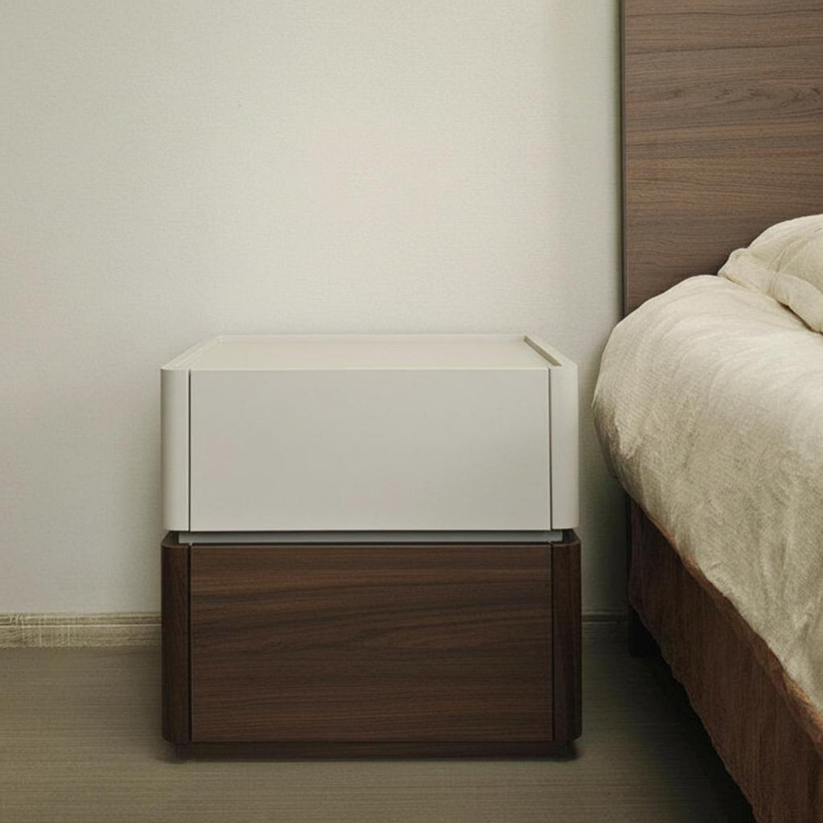 Bedside Storage modular block Minimalist and design Stacked stacked cube Side Cabinet Space-Saving