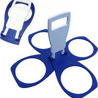 Reusable Drink Carrier with Handle Portable Foldable Drink Carrier Compact Cup Carrier Collapsible for Coffee Runs, Stadium, Festivals