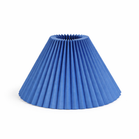 Light Shade Lampshade for Table Lamps with Foldable Pleated Design, Textile for Living Room and Bedroom