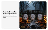 4 Pieces Chilling Halloween Fence