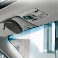 Car Visor Sunglasses Holder Universal Fit Sun Visor Glasses Case PU Glasses Storage Case Easy to Install Scratch Resistant