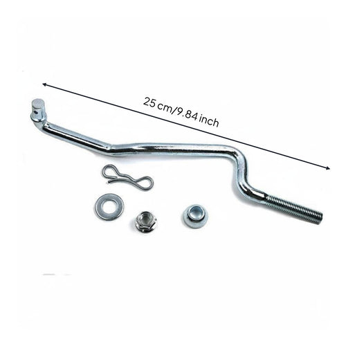 Front Mower Drawbar Arm Mounting Hardware Mower Drawbar Arm Assembly Chrome Finish Farm Equipment Part