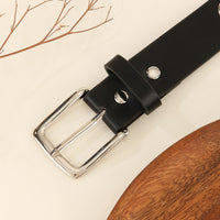Punk Chain Belt with Hollow Design, No Punching Needed, Unisex