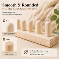 Wooden Blanket Scarf Weaving Tool DIY Weaving Frame Solid Wood Knitting Tool
