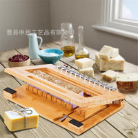Bamboo Soap Slicer and Bread Cutter for DIY Home Use