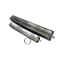Stainless Steel Spray Nozzle, Nozzle Dry Industrial Humidifier, Dust Suppression Nozzle, Adjustable  - 304 Stainless Steel Nozzle with Base and 8mm Connector