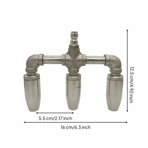 304 Stainless Steel Spray Nozzle High Pressure for Garden Watering