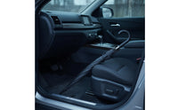 Curved Umbrella with Hook Handle Solid-Color Long Handle Umbrella Classic Water-Repellent for Commuters, Professionals, Commuting, Business Trips, Car Storage
