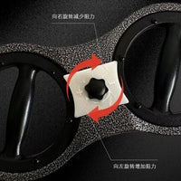 Adjustable 8-Figure Arm Strengthener with Dual Holes and Anti-Slip Handle