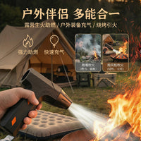 跨境新款车载家用手持小型便携无线暴力充电吹风机除尘器无极调速