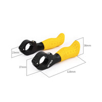 2 Pieces Anti-Slip Mountain Bike Thumb Grips Reduces Hand Fatigue Ergonomic Handlebar Grips Wear-Resistant Cycling Equipment Lightweight for Cyclists