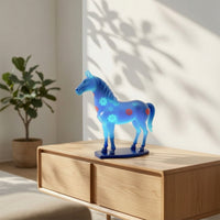 Horse Night Light Translucent Horse Lamp Warm for Nursery
