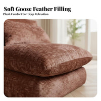 transformable floral Pouf 2-in-1 Function Floor Lounger Plush Upholstery Modern design for Students, Apartment