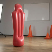 Inflatable Dummy Wall with Air Valves Valves Soccer Training Dummy Wear-Resistant for Practice Exercises